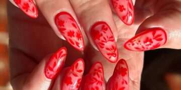 15 Vibrant Cherry Red Nail Ideas for Spring 14 Nails & Beauty Magazine Hubs