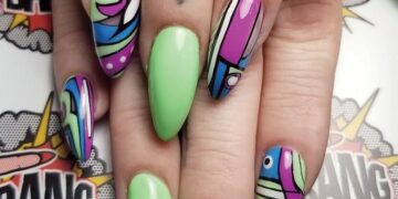 Abstract Allusions Nail Art: Nailpro Readers 19 Nails & Beauty Magazine Hubs