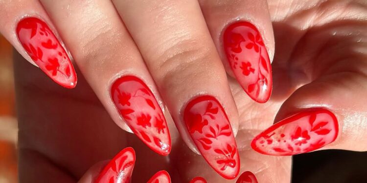 15 Cherry Red Nail Ideas for Spring 13 Nails & Beauty Magazine Hubs