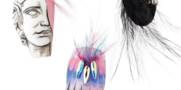Ethereal Feather Nail Art Trends 20 Nails & Beauty Magazine Hubs