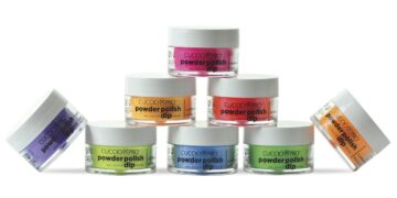 Stunning Neon Tie Dye Nail Art with Cuccio 1 Nails & Beauty Magazine Hubs