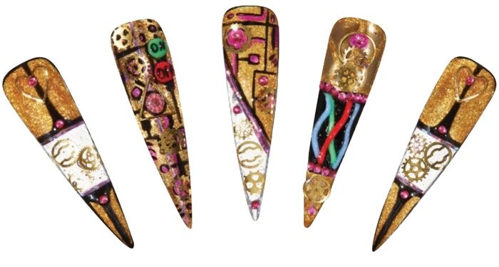 Star Wars Nail Art by Oluwafemi Oniyitan 14 Nails & Beauty Magazine Hubs