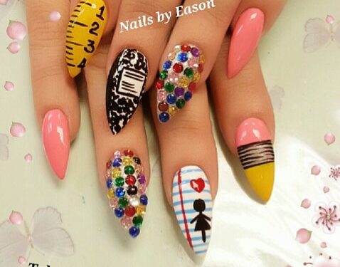 Top Back-to-School Nail Art Trends 14 Nails & Beauty Magazine Hubs