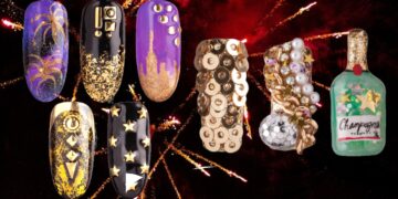 Top 6 New Year's Nail Art Designs & Tips 1 Nails & Beauty Magazine Hubs