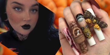 Tyler Coxon: Detailed Halloween Nail Tips 1 Nails & Beauty Magazine Hubs