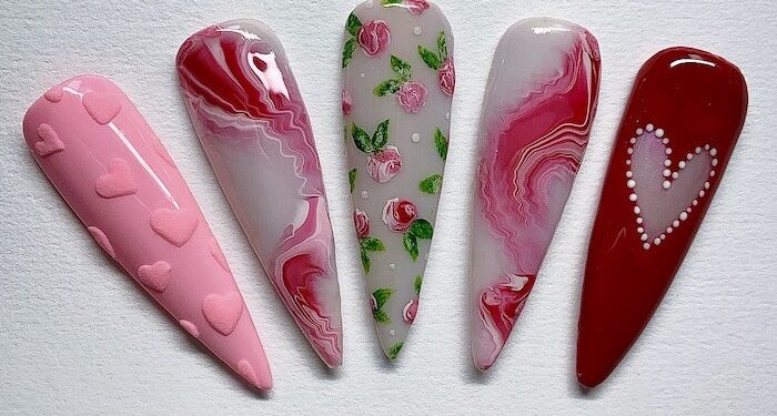 How-To: 2 Valentine's Day Nail Art Tutorials 14 Nails & Beauty Magazine Hubs